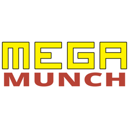 Mega Munch logo.
